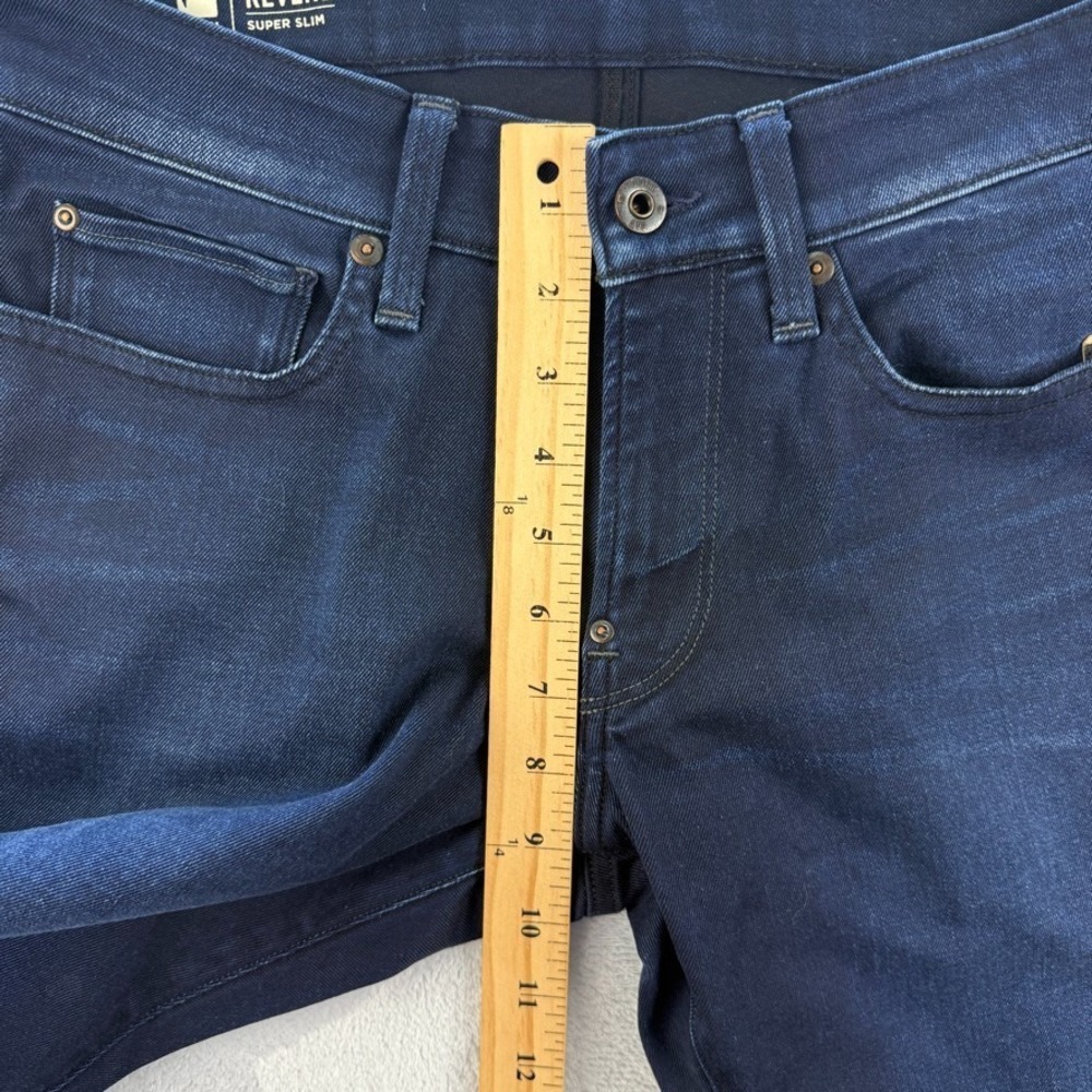 G Star Raw Jeans Mens 29x30 Blue Revend Slim Tapered Dark Wash Denim - Picture 10 of 12